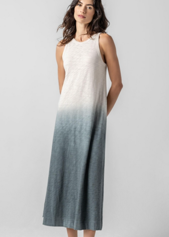 Lilla P | Ombre Jewel Neck Tank Dress | Vine