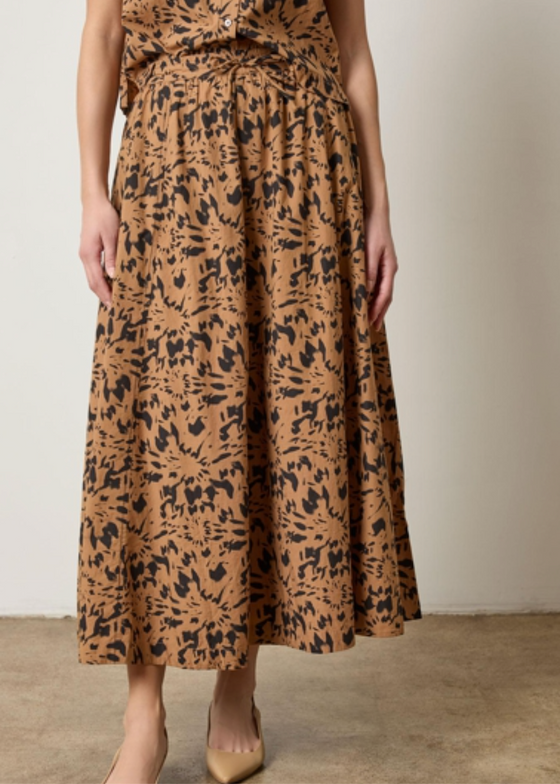 Lilla P | Paneled Maxi Skirt