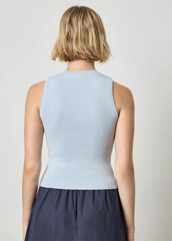 Lilla P | Short Perfect Tank Sweater | Tide