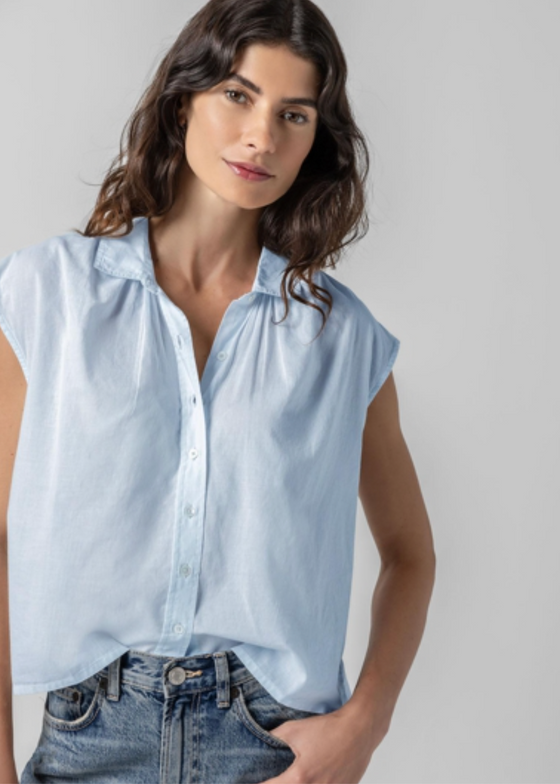 Lilla P | Short Sleeve Button Down