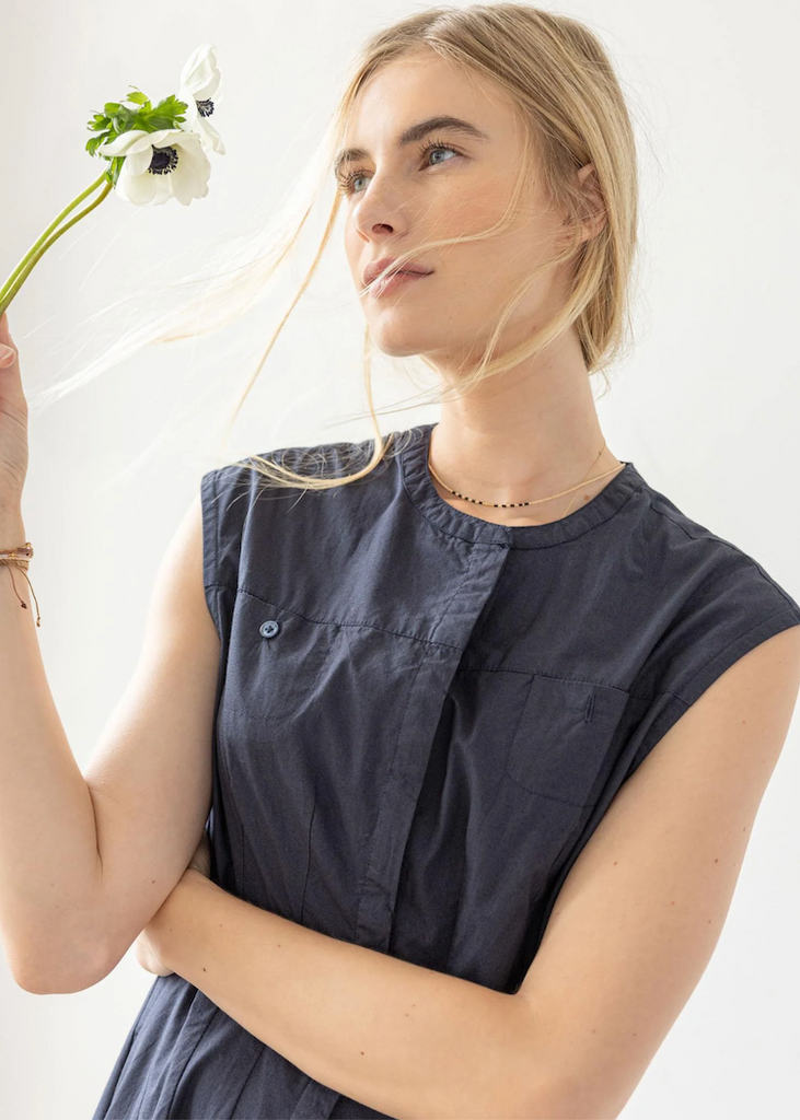 Lilla P | Sleeveless Seamed Maxi Dress