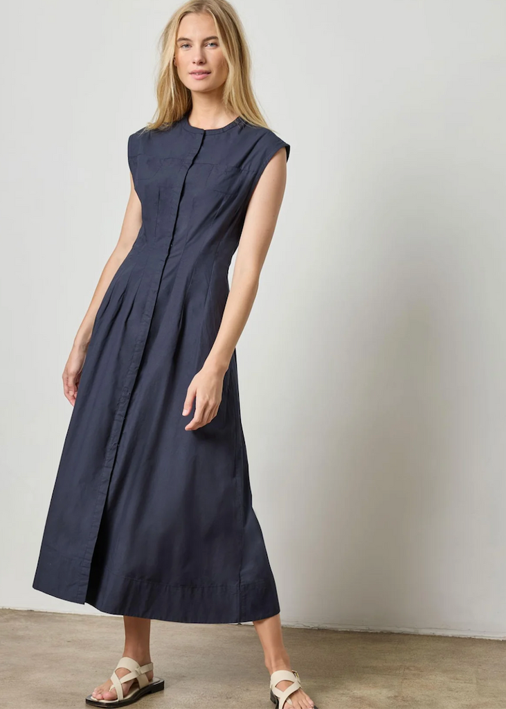 Lilla P | Sleeveless Seamed Maxi Dress