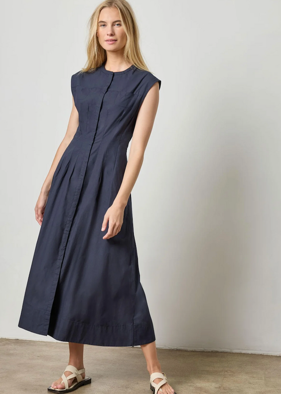 Lilla P | Sleeveless Seamed Maxi Dress