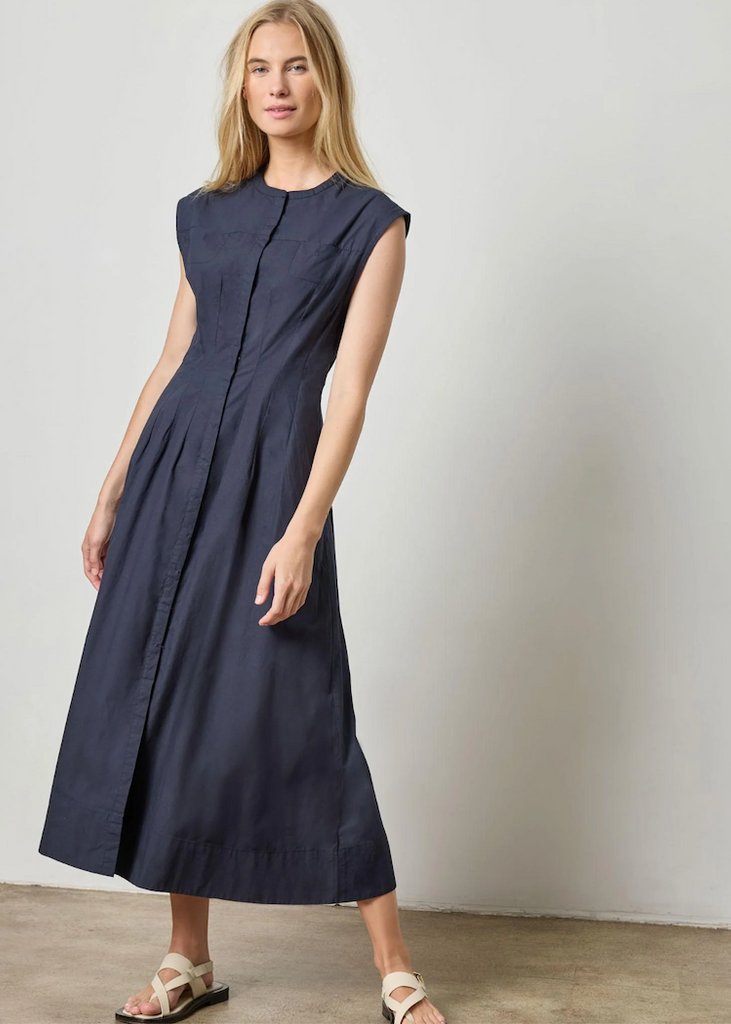 Lilla P | Sleeveless Seamed Maxi Dress