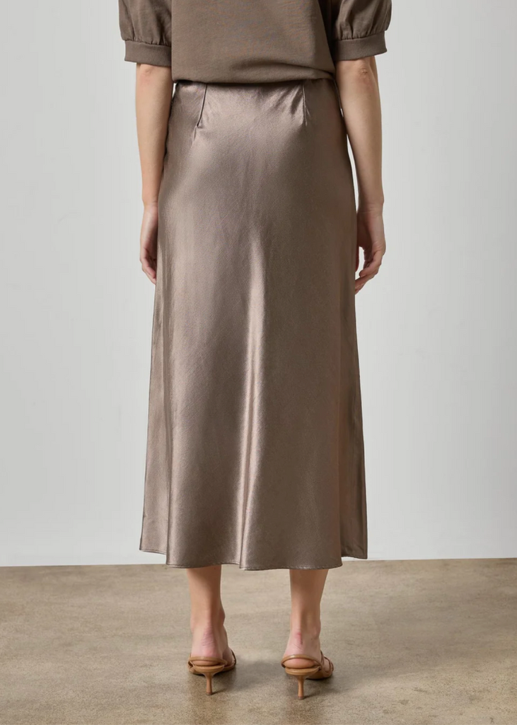 Lilla P | Slub Woven Bias Skirt