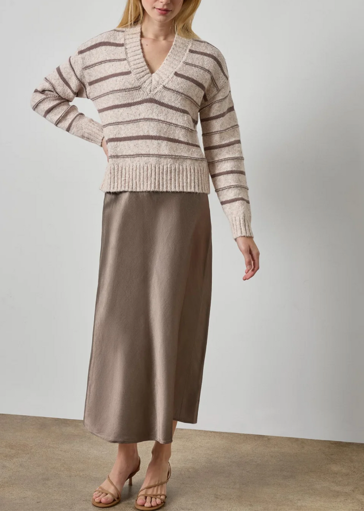Lilla P | Slub Woven Bias Skirt