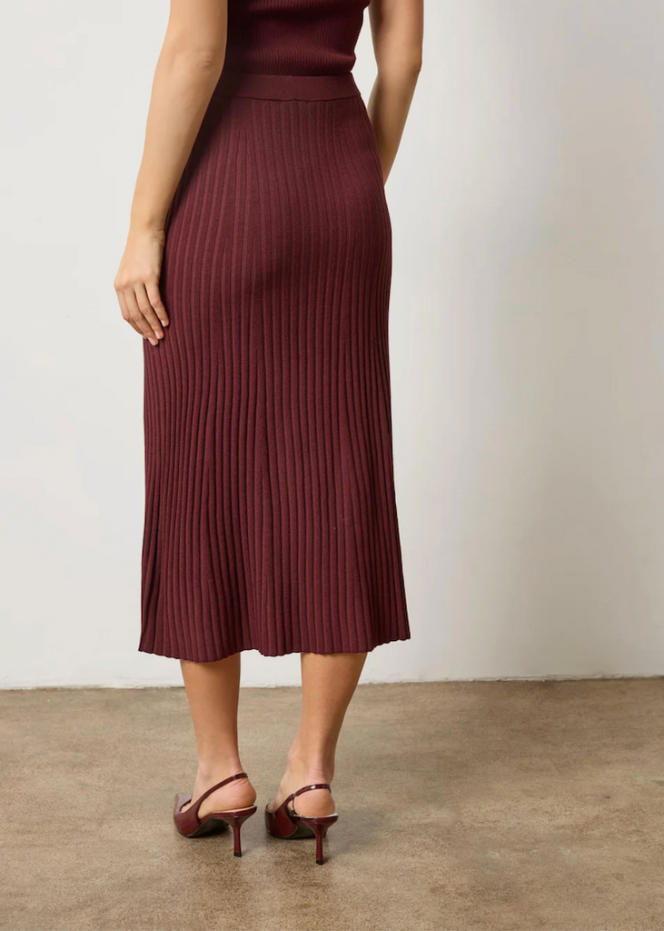 Lilla P | Straight Rib Skirt
