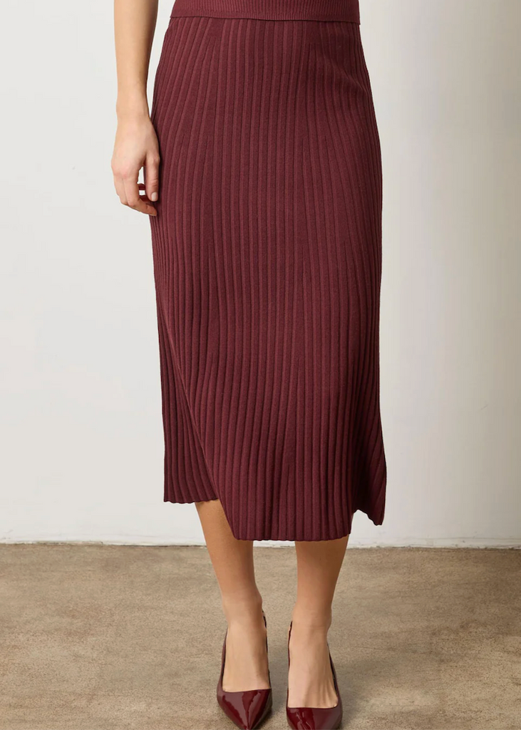 Lilla P | Straight Rib Skirt
