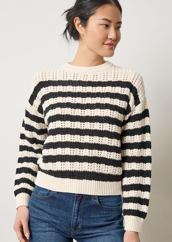 Lilla P | Stripe Stitch Sweater