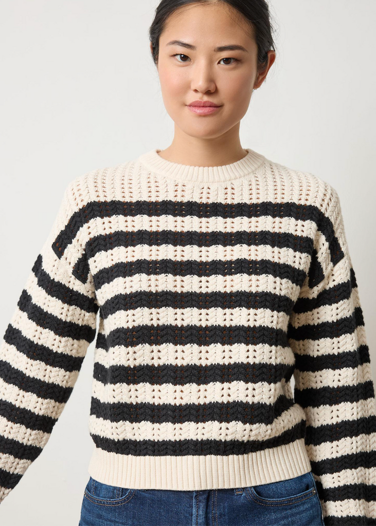 Lilla P | Stripe Stitch Sweater