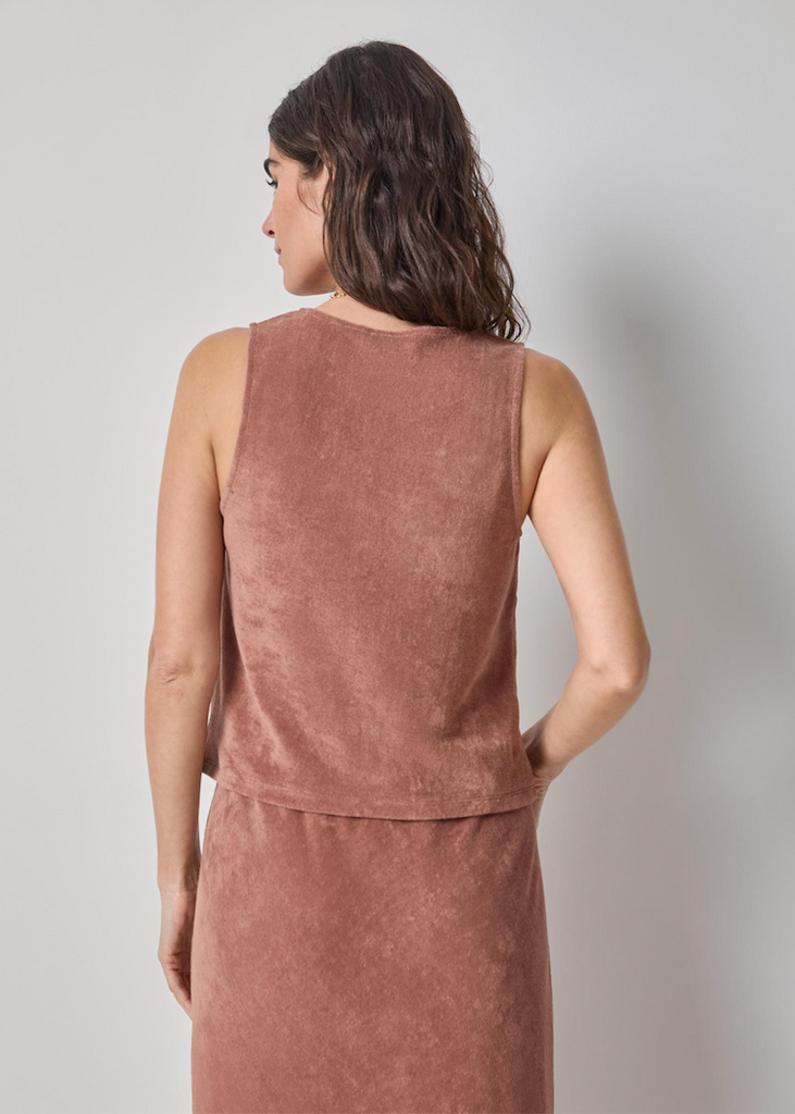 Lilla P | Terry Tank | Bark
