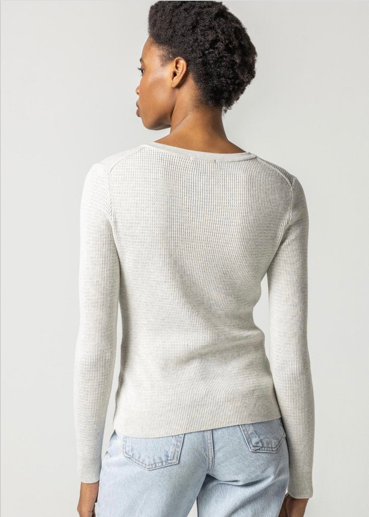 Lilla P | Waffle Henley Shirt