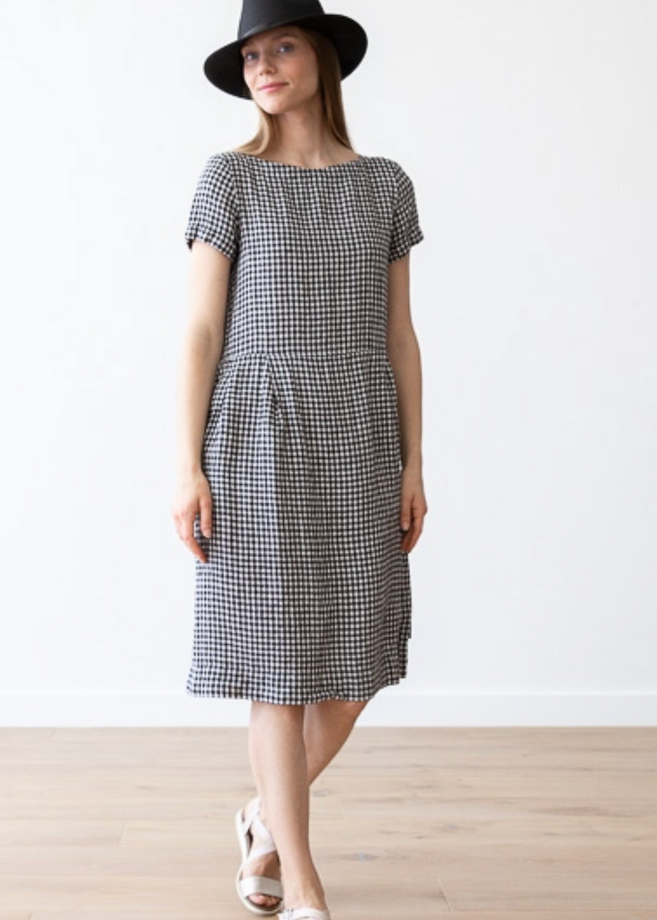 LinenMe | Adel Dress in Gingham