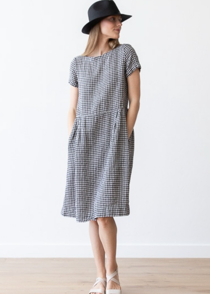 LinenMe | Adel Dress in Gingham