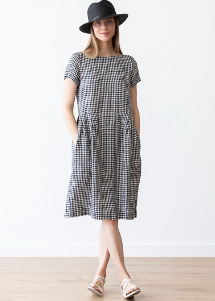 LinenMe | Adel Dress in Gingham