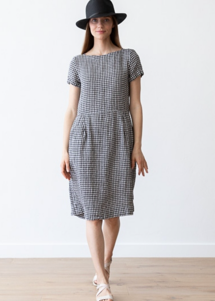 LinenMe | Adel Dress in Gingham