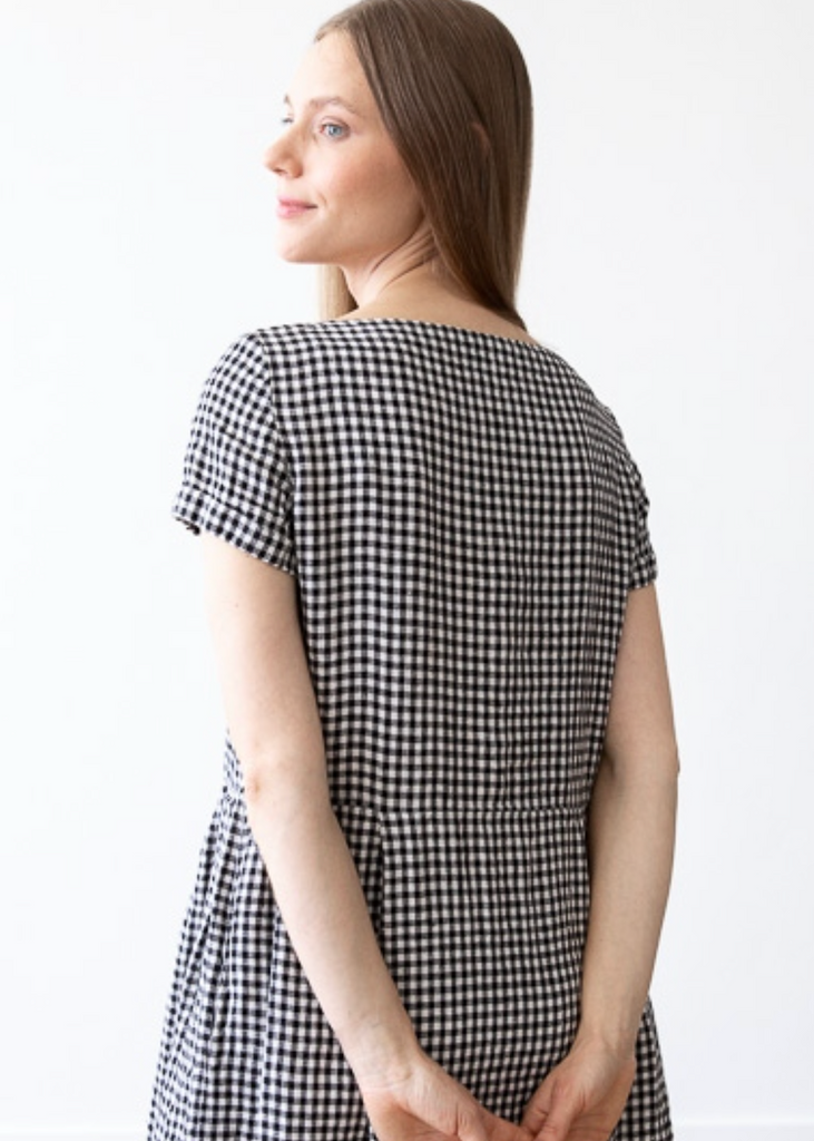 LinenMe | Adel Dress in Gingham