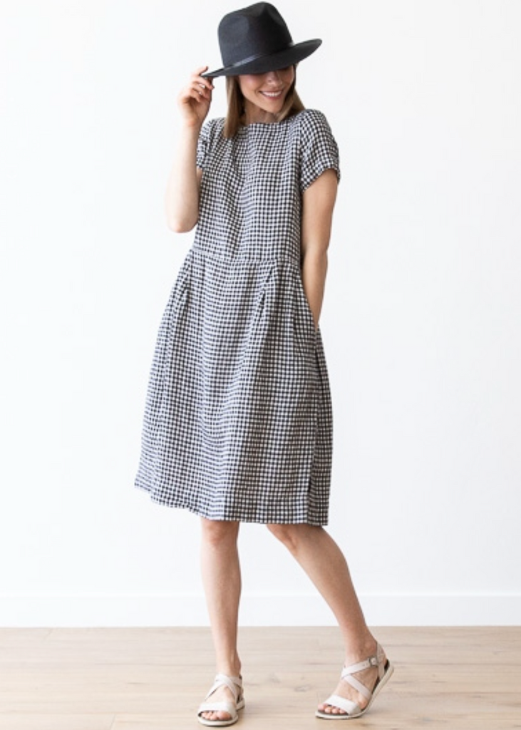 LinenMe | Adel Dress in Gingham