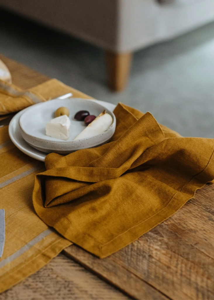 Linen Napkins Set of 2 | Bronze