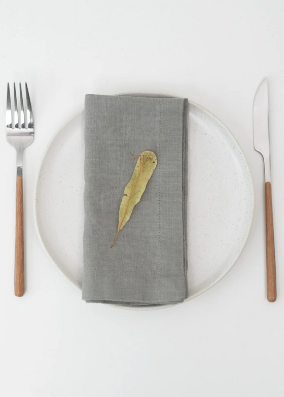 Linen Napkins Set of 2 | Khaki