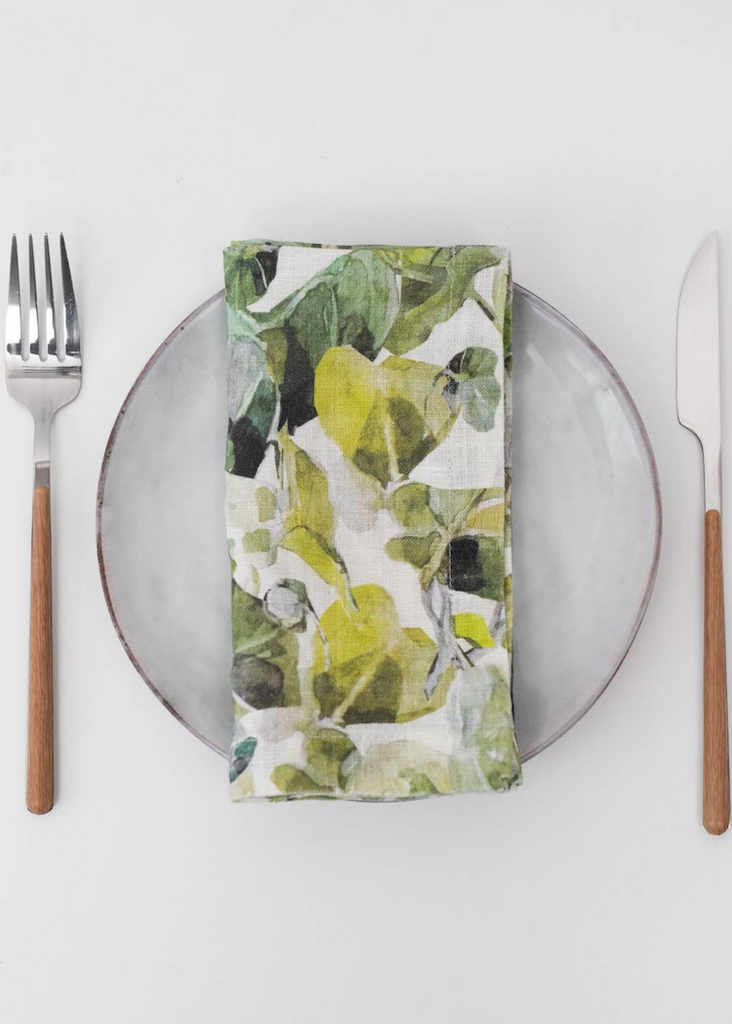 Linen Napkins Set of 2 | Lotus