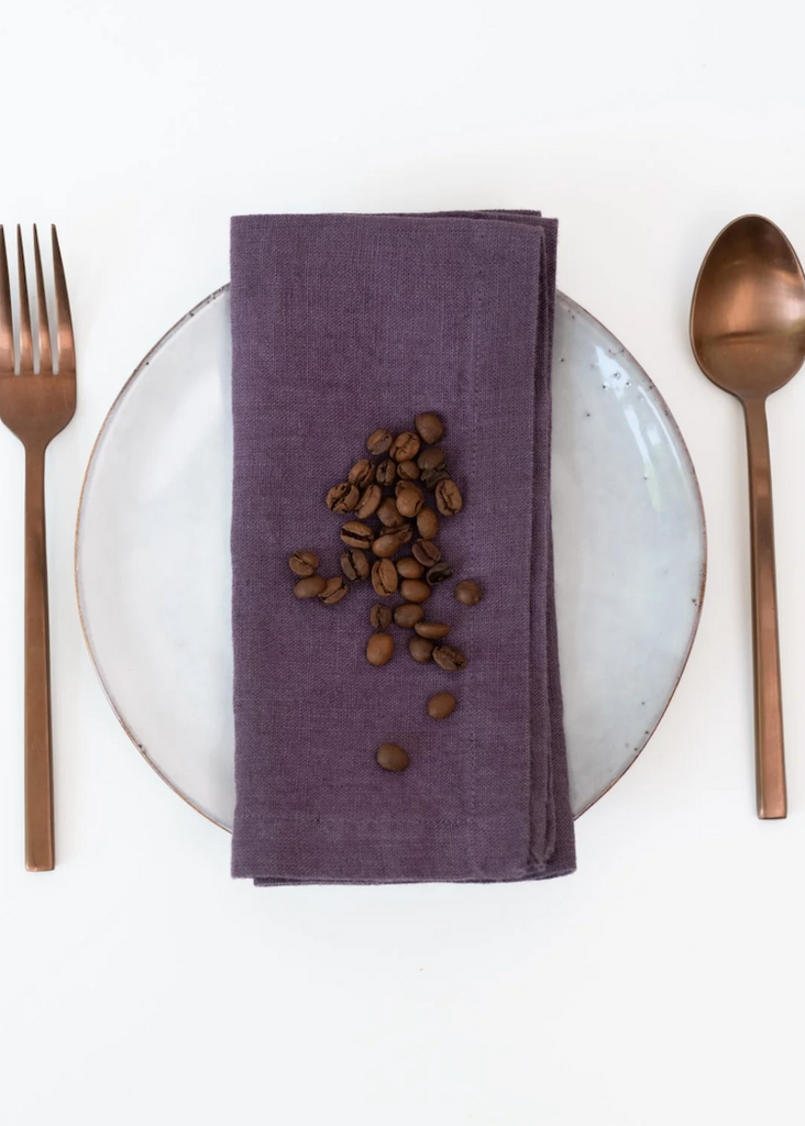 Linen Napkins Set of 2 | Montana Grape