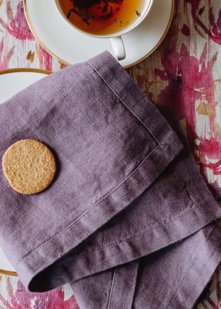 Linen Napkins Set of 2 | Montana Grape