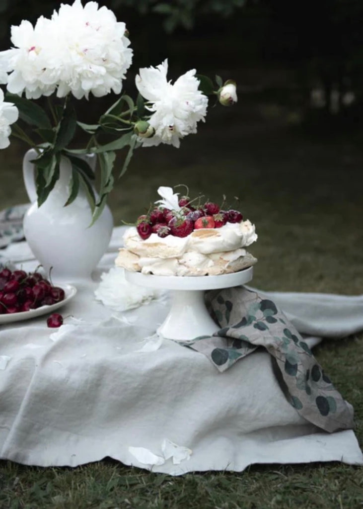 Linen Napkins Set of 2 | Natural Eucalyptus