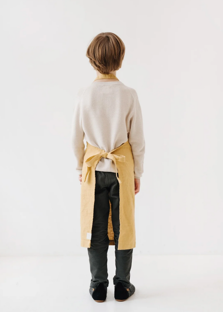 Linen Tales Kids Pinafore Apron | Honey
