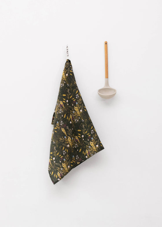 Linen Kitchen Towel | Woodland
