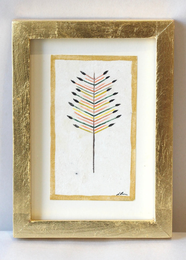 Luis Romero | Feather Framed Print
