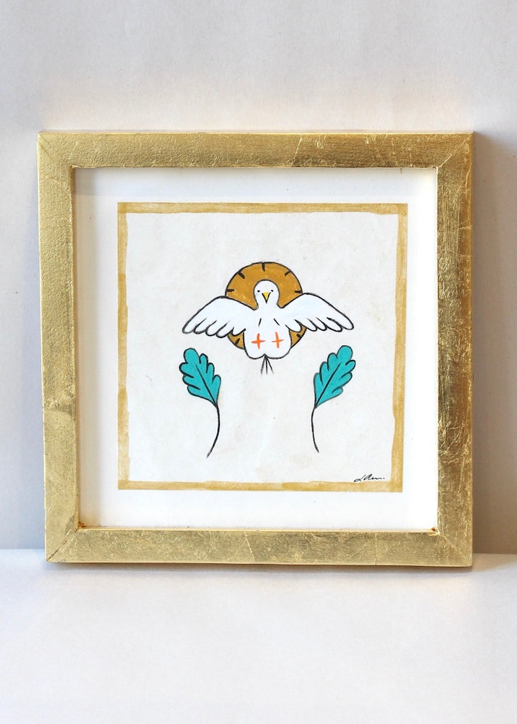 Luis Romero | Peace Dove Print Framed Print