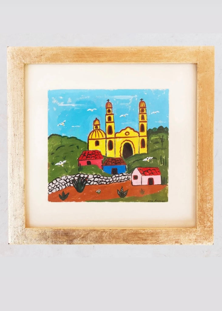 Luis Romero | San Miguel Church Scene Painting