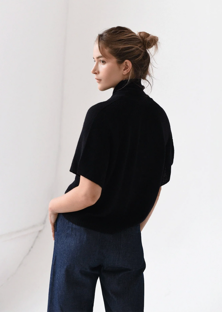 M. Patmos | Ilam Cardigan | Black