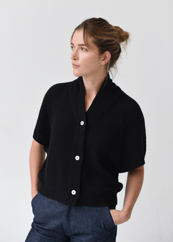 M. Patmos | Ilam Cardigan | Black