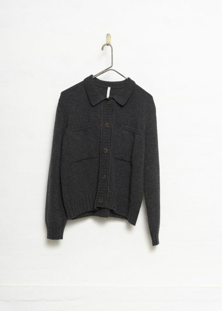 MJ Watson | Cardigan | Charcoal