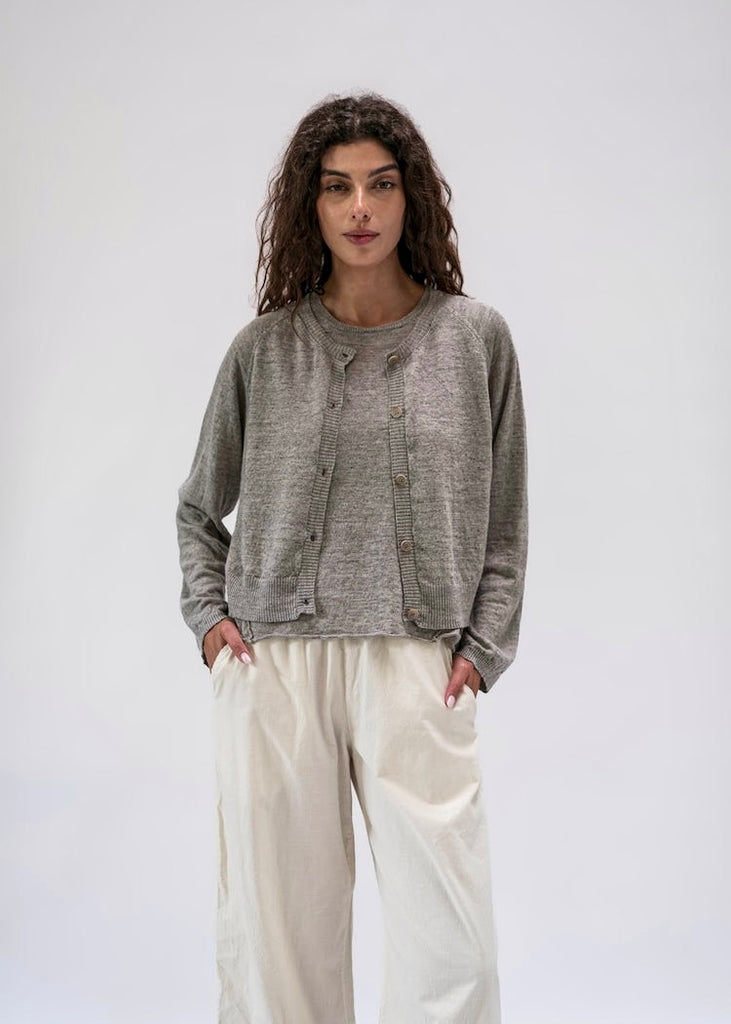MJ Watson | Cardigan | Grey