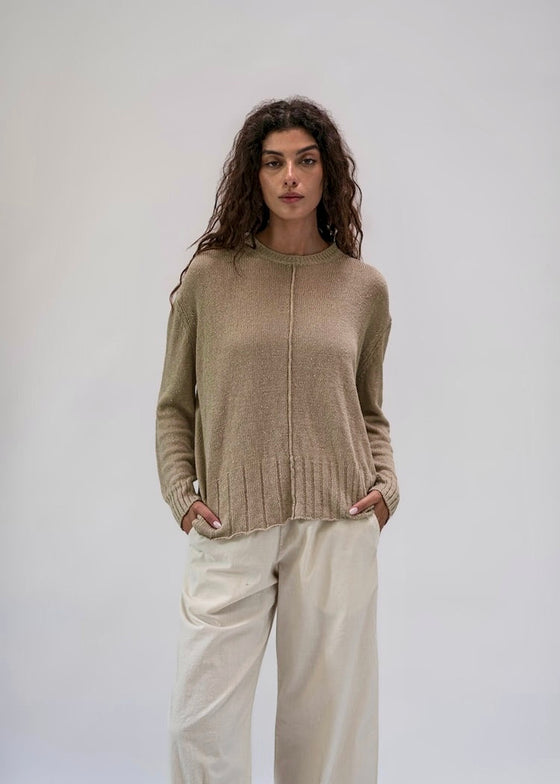 MJ Watson | Round Neck Pullover
