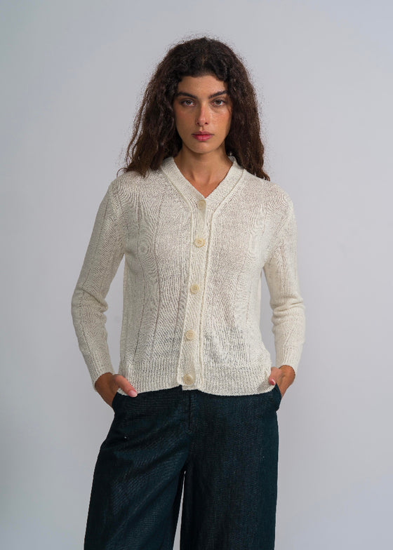 MJ Watson | Cardigan | Natural