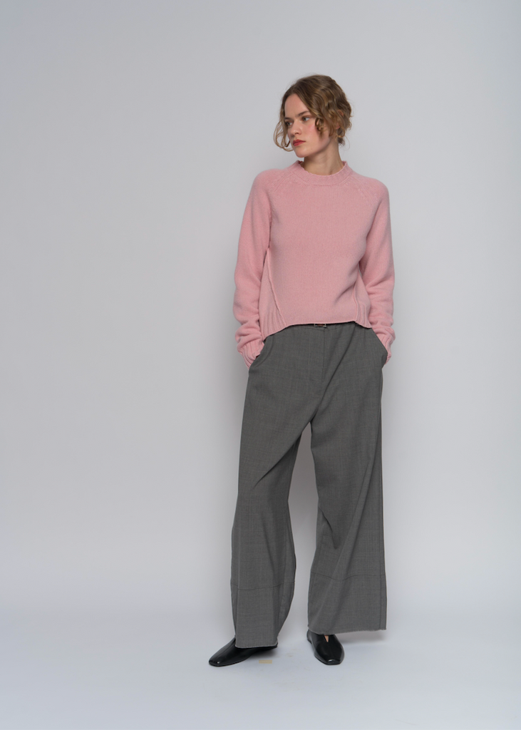 MJ Watson | Short Pullover | Tea Leaf