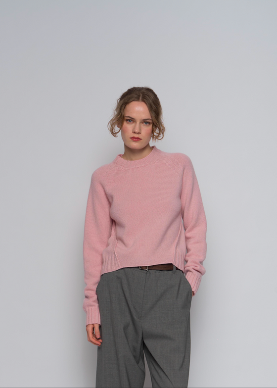 MJ Watson | Short Pullover | Tea Leaf