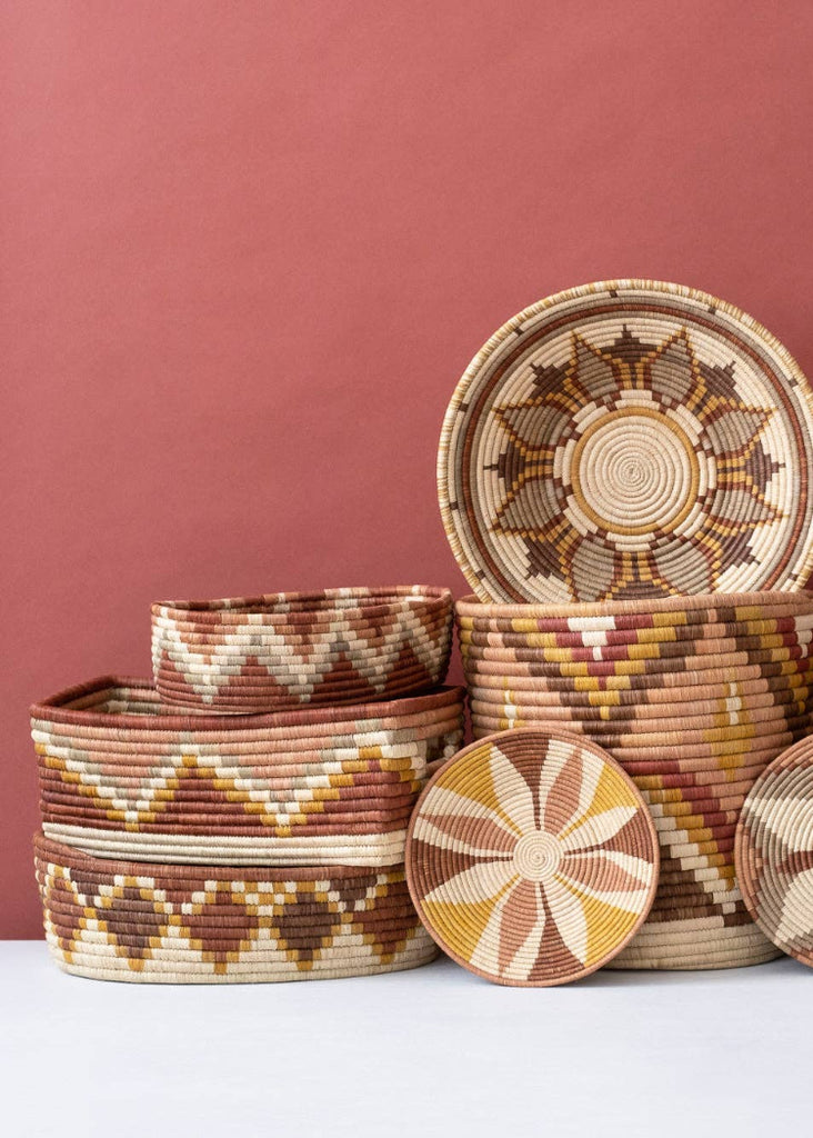 Maadili Collective | Diamond Bread Basket