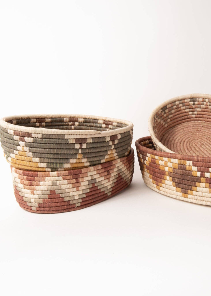 Maadili Collective | Small Diamond Bread Basket