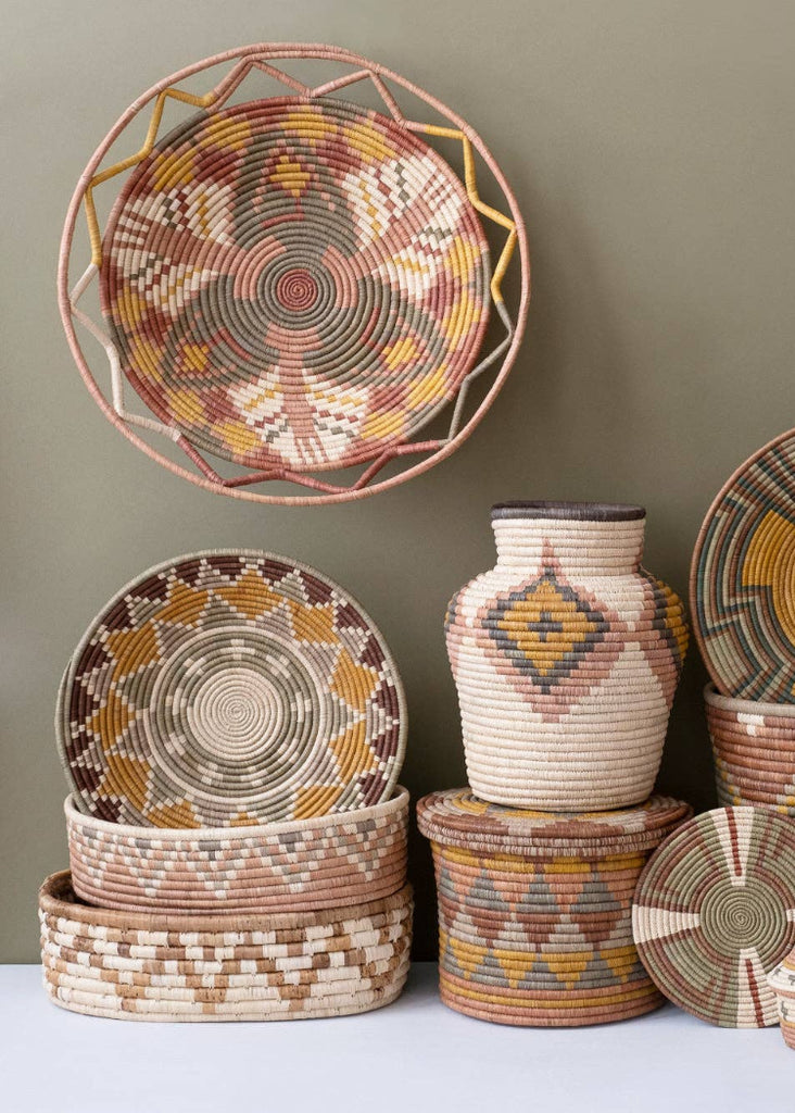 Maadili Collective | Zig Zag Bread Basket