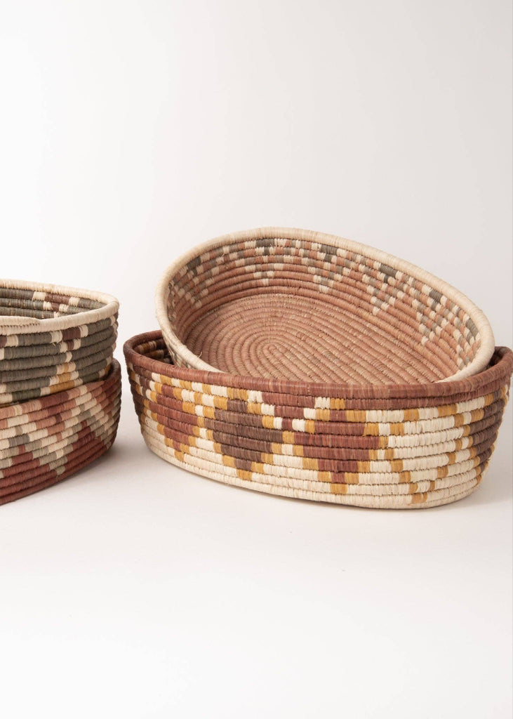 Maadili Collective | Zig Zag Bread Basket