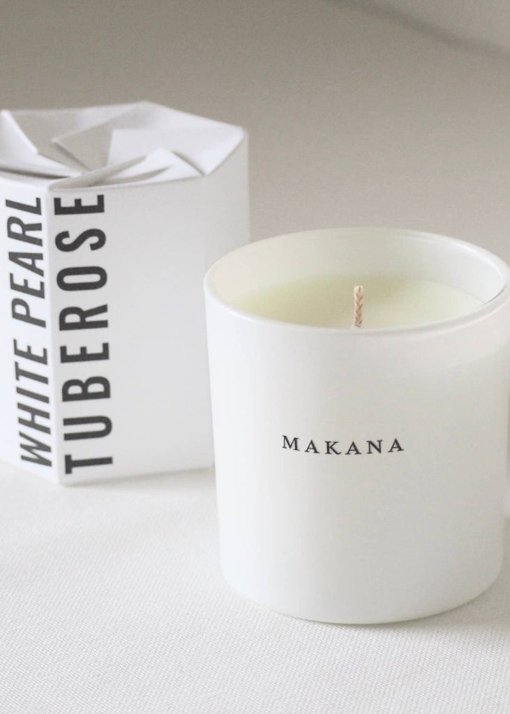 Makana | White Pearl Tuberose | 6.5 oz Candle
