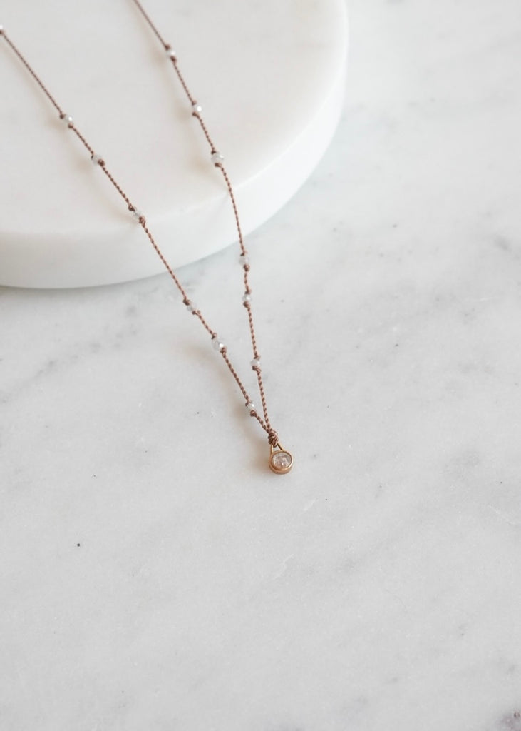 Margaret Solow | Diamond + 18kg Necklace