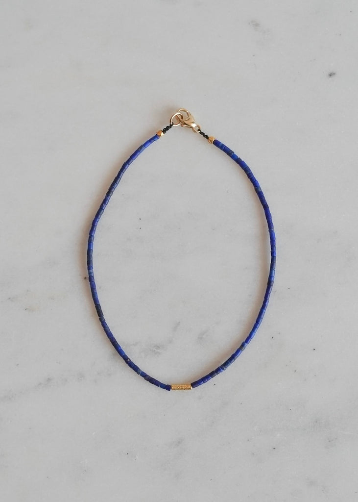 Margaret Solow | Lapis + 18k Bracelet