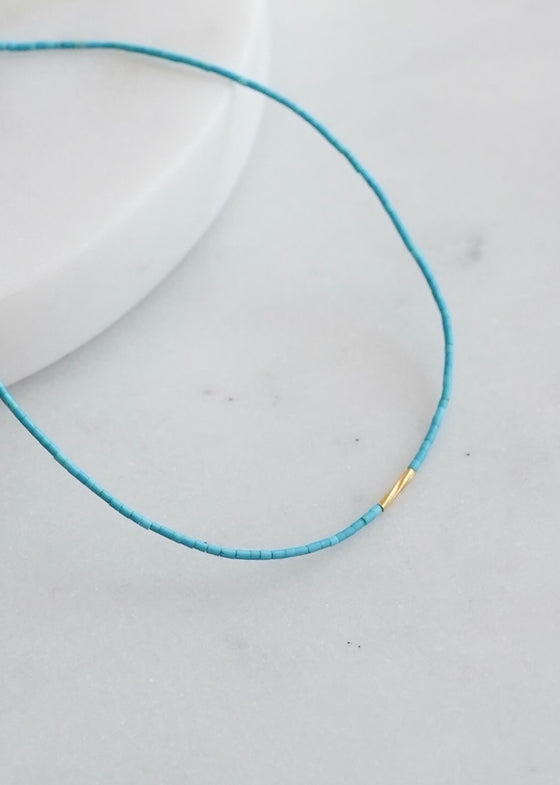 Margaret Solow | Turquoise + 18k Bracelet