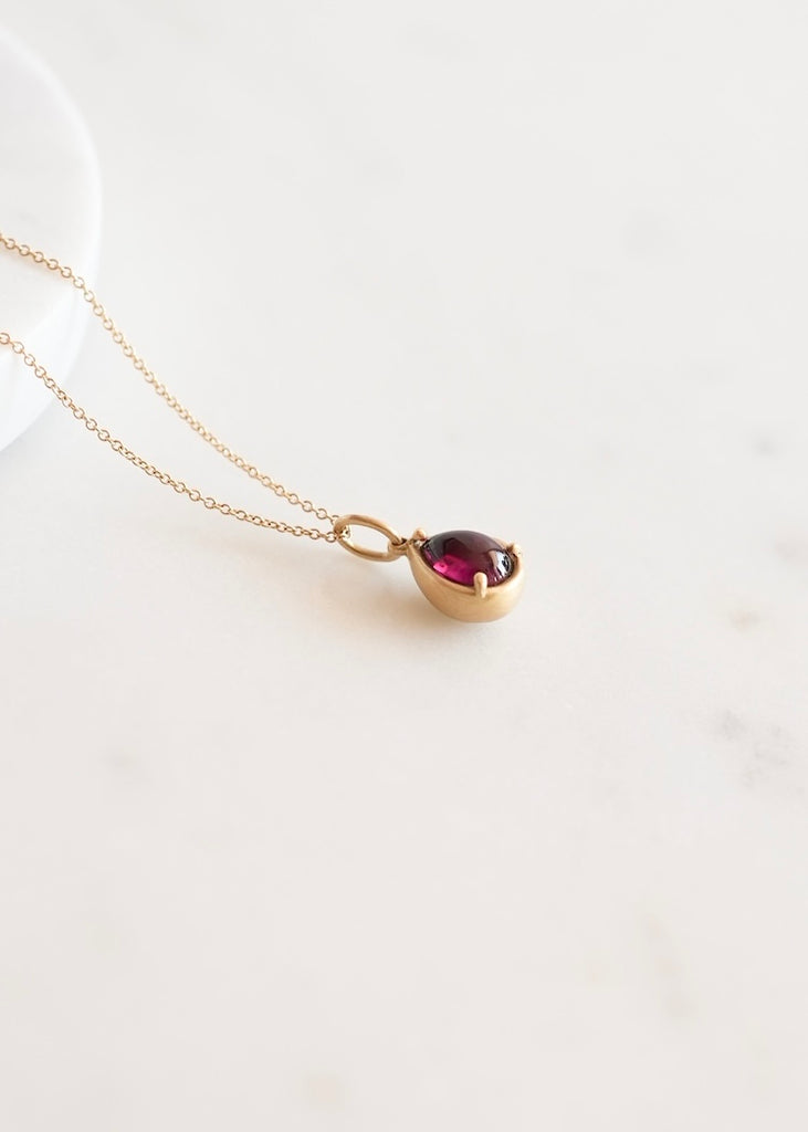 Marian Maurer | City Pendant | Pink Tourmaline | 18k